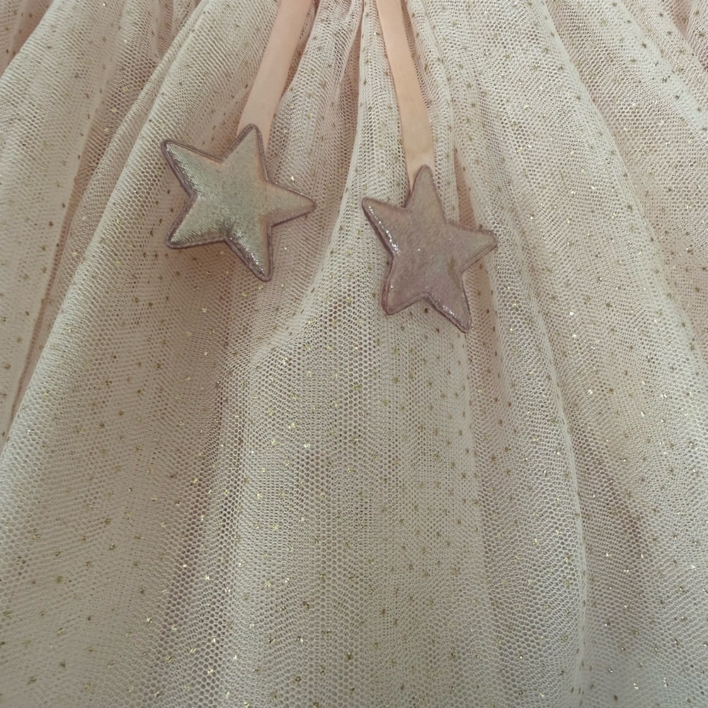 Mimi & Lula Pink Tulle Skirt with Glitter Accents - Picture 2 of 4